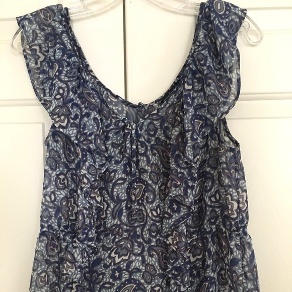 American Eagle Outfitters Flutter Sleeve Blouse - Picture 1 of 5
